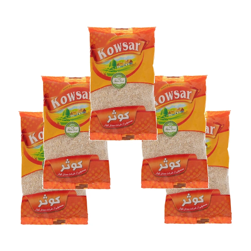 بلغور جو کوثر - 700 گرم بسته 5 عددی