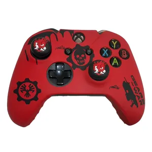 محافظ دسته ایکس باکس وان مدل GEARS OF WAR NEW به همراه روکش آنالوگ