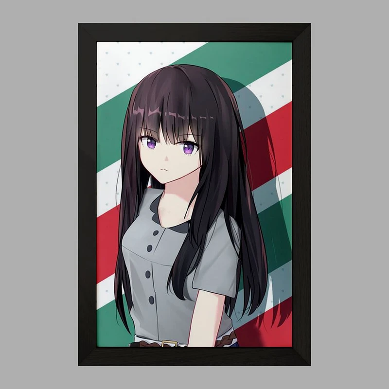 تابلو خندالو مدل تاکینا انیمه لیکوریس ریکویل Lycoris Recoil  کد 23064