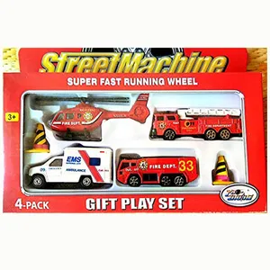 ماشین بازی مدل Street Machine کد PT-208 مجموعه 4 عددی