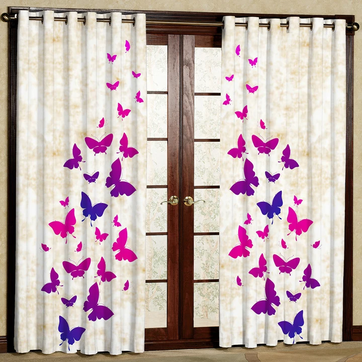 پرده پانچی کد 5236 سایز 280x140 سانتی متر