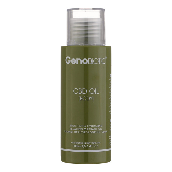 روغن بدن ژنوبایوتیک مدل CBD حجم 100 میلی لیتر