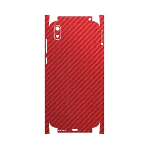 MAHOOT Red-Fiber-FullSkin Cover Sticker for Huawei Y5 2019