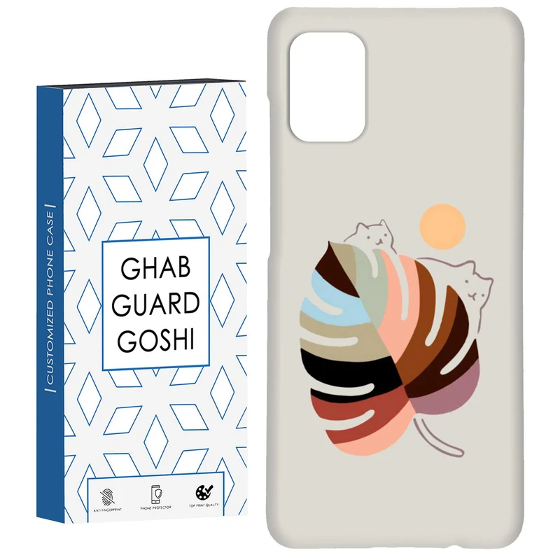 کاور قاب گارد گوشی طرح گربه کد Dimo-014 مناسب برای گوشی موبایل سامسونگ Galaxy A31