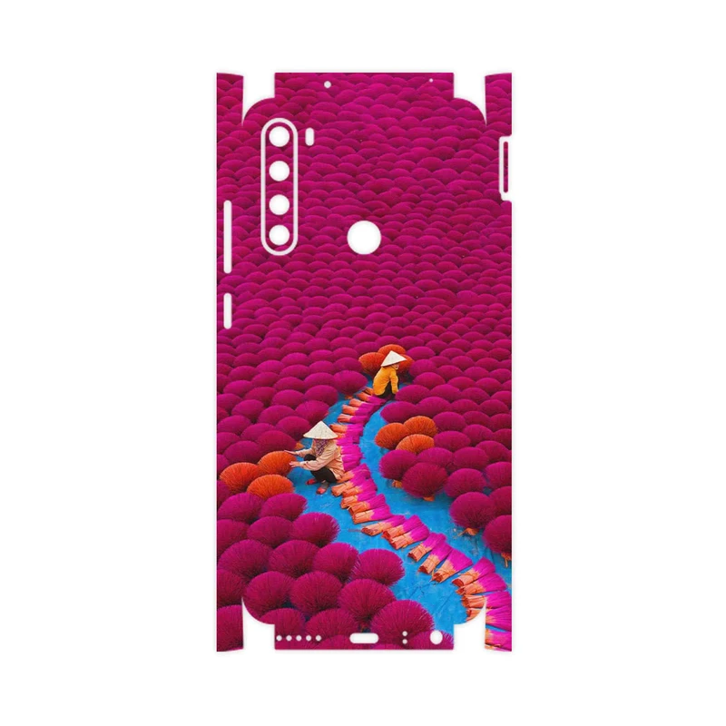 برچسب پوششی ماهوت مدل Vietnam Incense Wood Farms-FullSkin مناسب برای گوشی موبایل شیائومی Redmi Note 8 2021