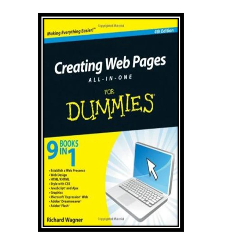 کتاب Creating Web Pages All-in-One For Dummies اثر Richard Wagner انتشارات مؤلفین طلایی