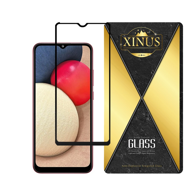محافظ صفحه نمایش ژینوس مدل FULPLUSX مناسب برای گوشی موبایل سامسونگ  Galaxy A02s
