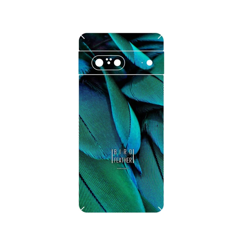 برچسب پوششی ماهوت مدل Green Feather مناسب برای گوشی موبایل گوگل Pixel 7