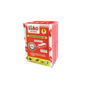 اسکاچ تفلون شور لیائو پرفکت لایف مدل H130035 بسته 4 عددی