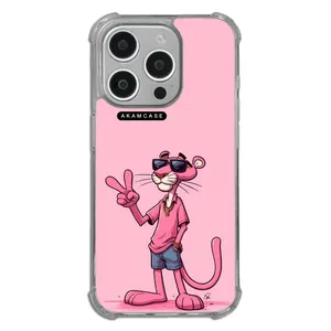 AKAM AMC-WTA15PRO-PINK PANTHER10 Cover For Apple iPhone 15 Pro