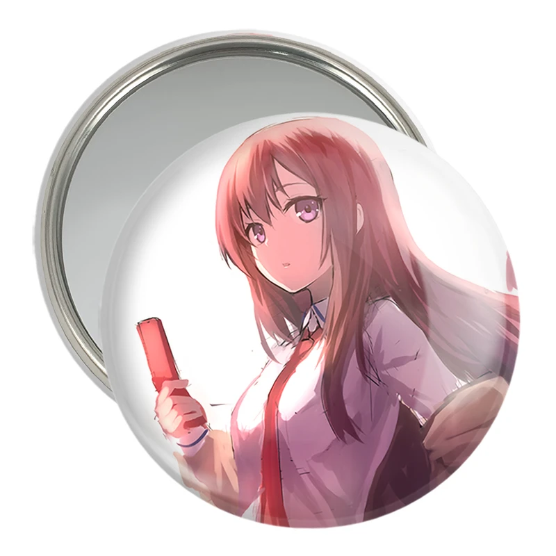آینه جیبی خندالو مدل کوریسو ماکیسه انیمه اشتاینز گیت  کد 17490