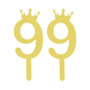 تاپر کیک هانستو مدل عدد 99 کد TPN99 مجموعه 2 عددی