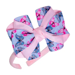 تل مو دخترانه مدل پروانه