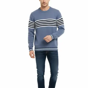 پلیور یقه گرد مردانه مدل GERDSADVIZB