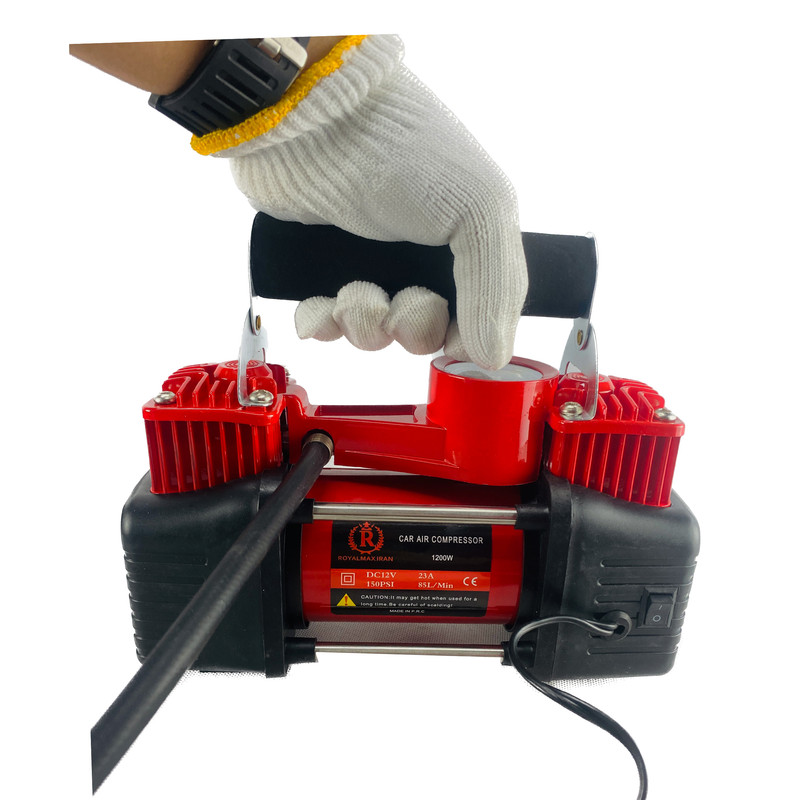 کمپرسور باد فندکی رویال مکس مدل RM-12V مجموعه 15 عددی