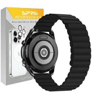 Sprig Silicone Magnetic Link GRY TW Band For Mibro Lite 2 / X1 / A1 / A2 / C3