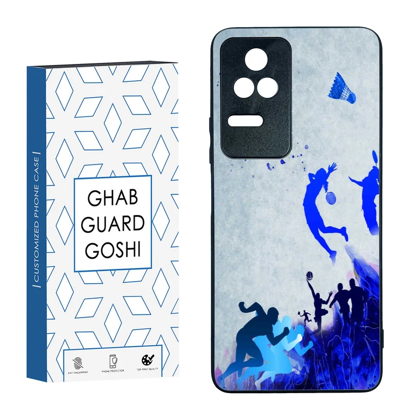 کاور قاب گارد گوشی طرح بدمینتون کد TPU-114 مناسب برای گوشی موبایل شیائومی  Redmi K40S / Poco F4 5G