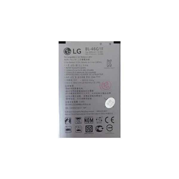  باتری موبایل مدل BL-46G1F  ظرفیت 2800 میلی آمپر ساعت مناسب برای گوشی موبایل ال جی K10 2017