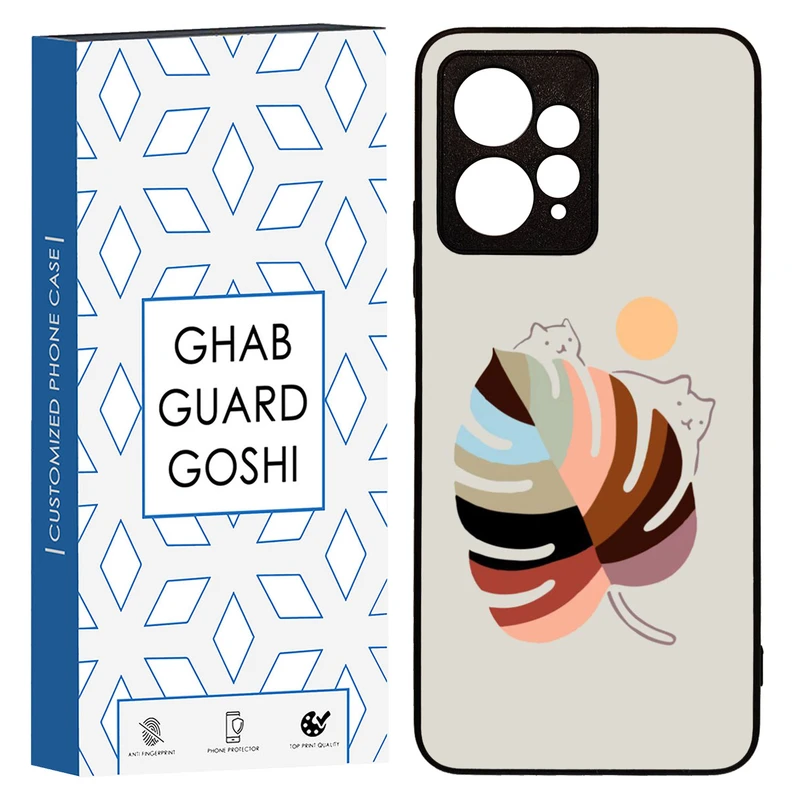 کاور قاب گارد گوشی طرح گربه کد TPU-014 مناسب برای گوشی موبایل شیائومی Redmi Note 12 4g