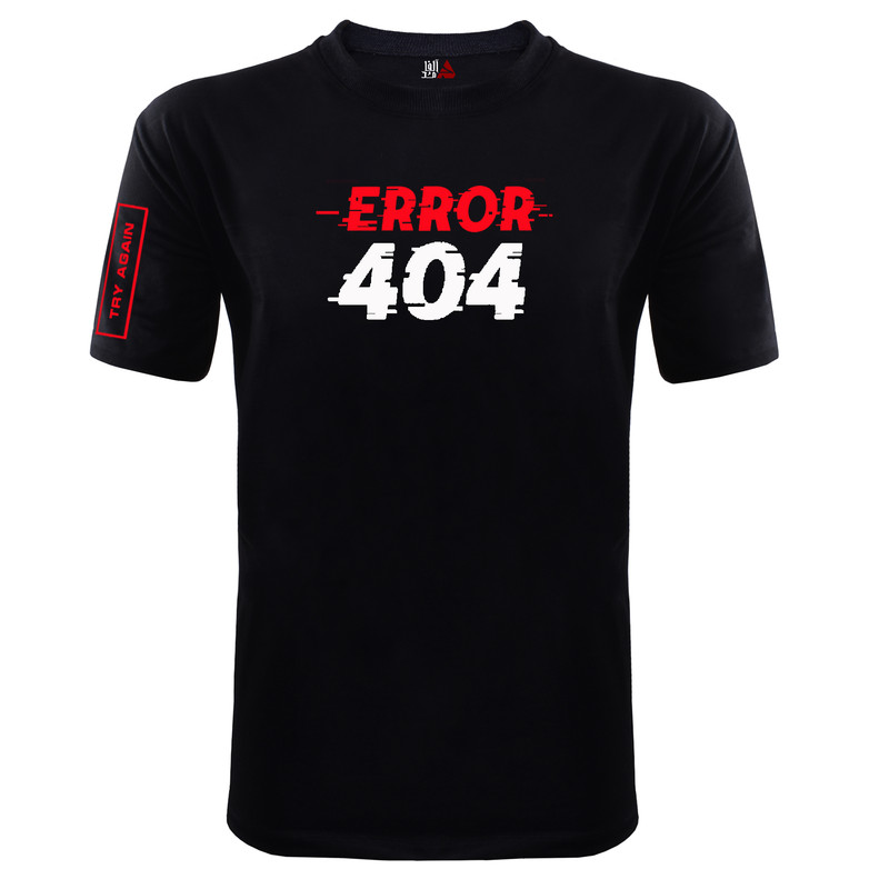 تی شرت آستین کوتاه مردانه مدل ERROR کد b0169