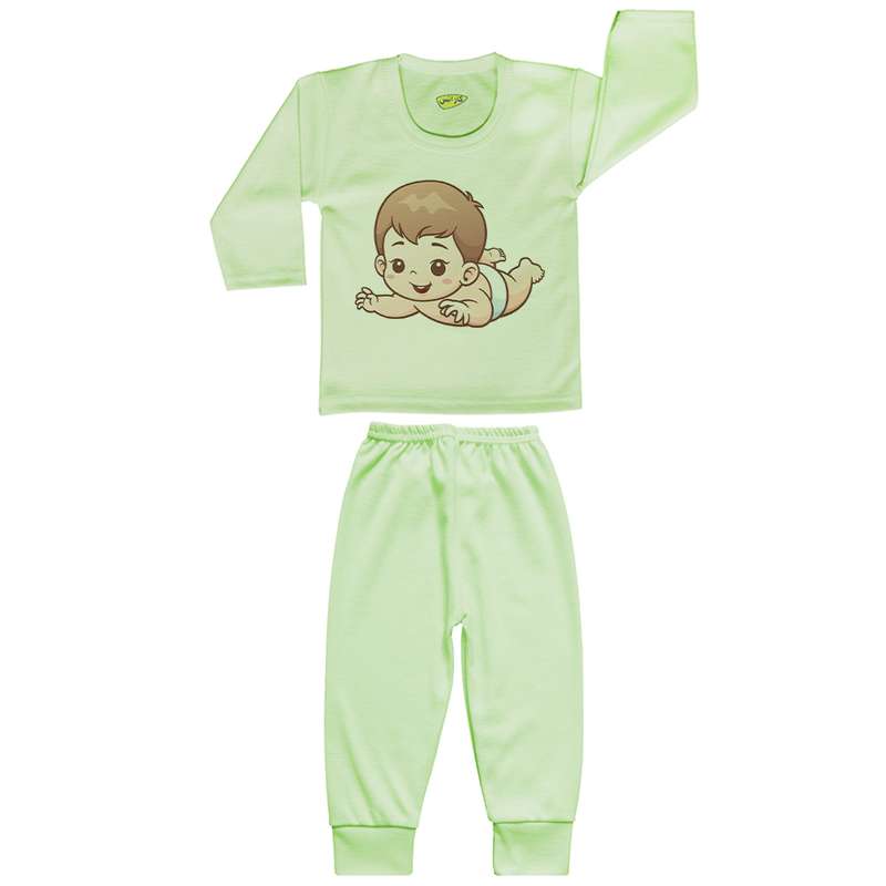 ست تی شرت و شلوار نوزادی کارانس مدل SBSG-3083
