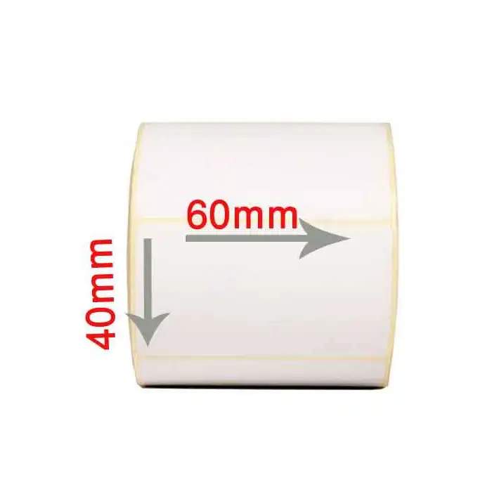 برچسب پرینتر لیبل زن مدل 40x60