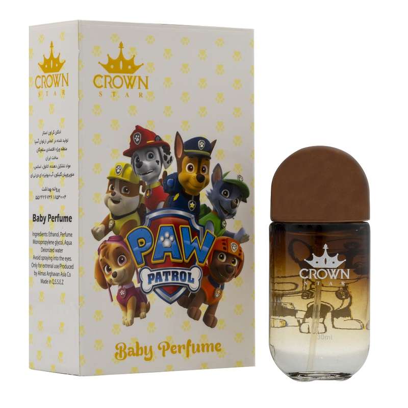ادو پرفیوم کودک کراون استار مدل سگ های نگهبان با رایحه خنک حجم 30 میلی‌لیتر