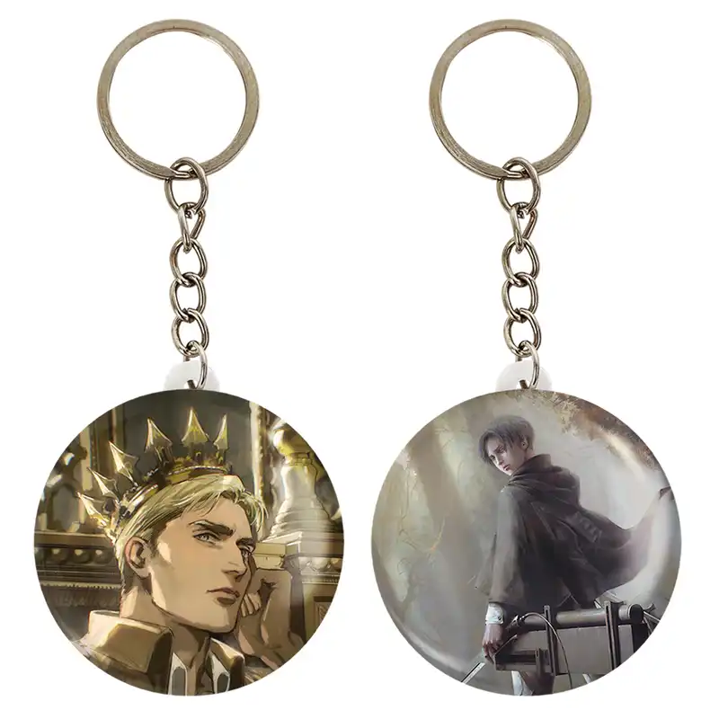 جاکلیدی خندالو مدل گریس انیمه اتک آن تایتان کد 1852418530 مجموعه 2 عددی