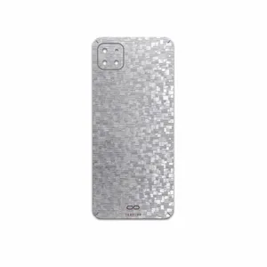 MAHOOT Silver-Silicon Cover Sticker for Samsung Galaxy A22 5G