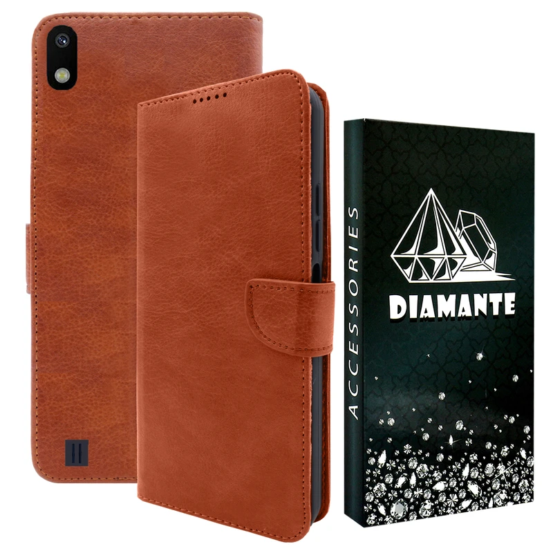 کیف کلاسوری دیامانته مدل Deri Gn مناسب برای گوشی موبایل سامسونگ Galaxy A10