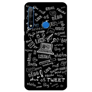 Megafone Social Media 1898 Cover For Huawei P20 Lite 2019 / Nova 5i