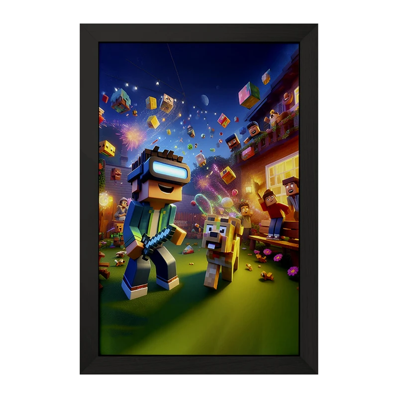 تابلو خندالو مدل ماینکرافت (Minecraft) کد F3545