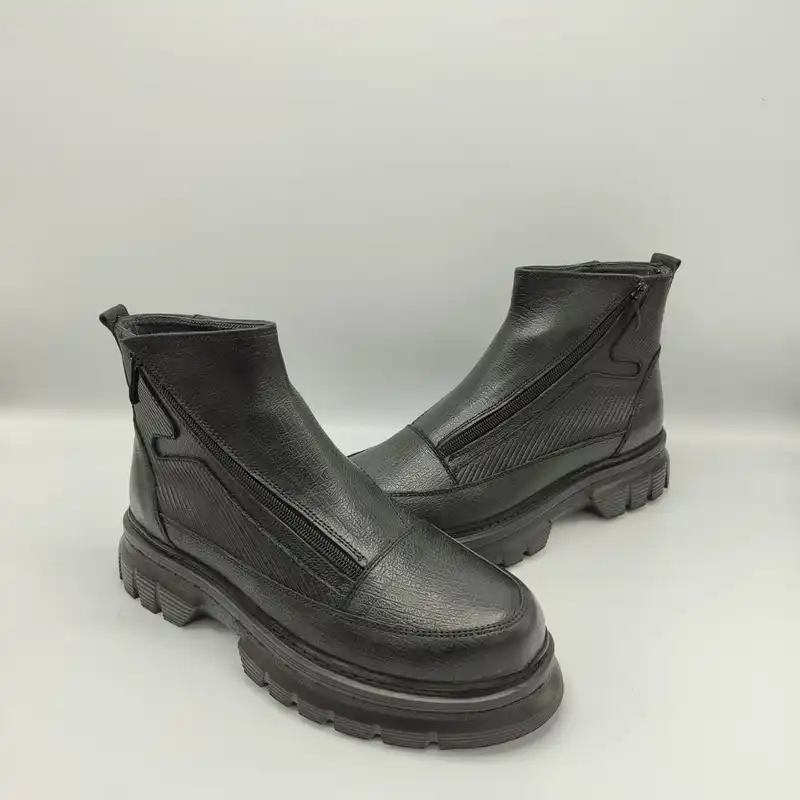 نیم بوت مردانه مدل چرم کد 198813227813146970319