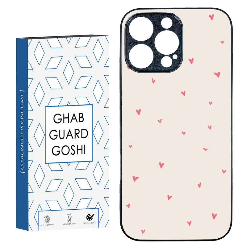 کاور قاب گارد گوشی طرح قلب کد TPU-177 مناسب برای گوشی موبایل اپل Iphone 16 Pro Max
