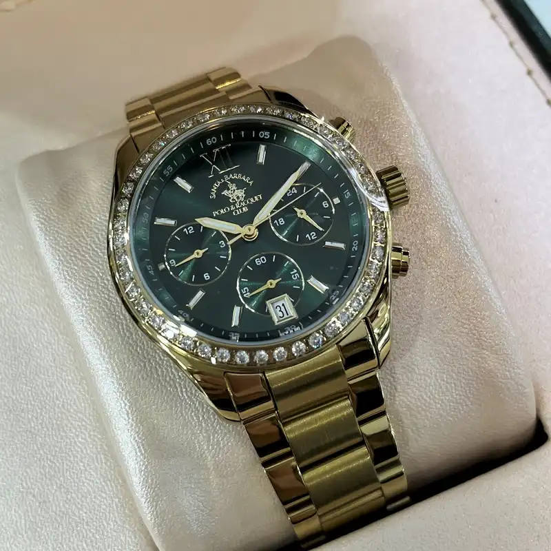 ساعت مچی عقربه ای زنانه سانتا باربارا پولو راکت کلاب مدل SB.1.10579-5