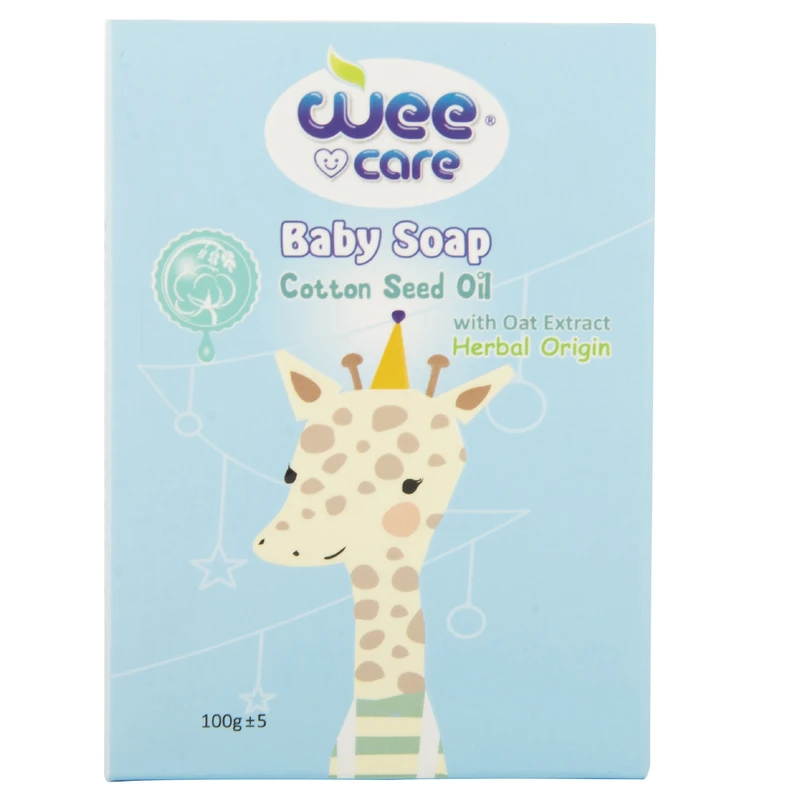 عکس شماره 2 : صابون بچه وی کر مدل جو و روغن پنبه دانه وزن 100 گرم