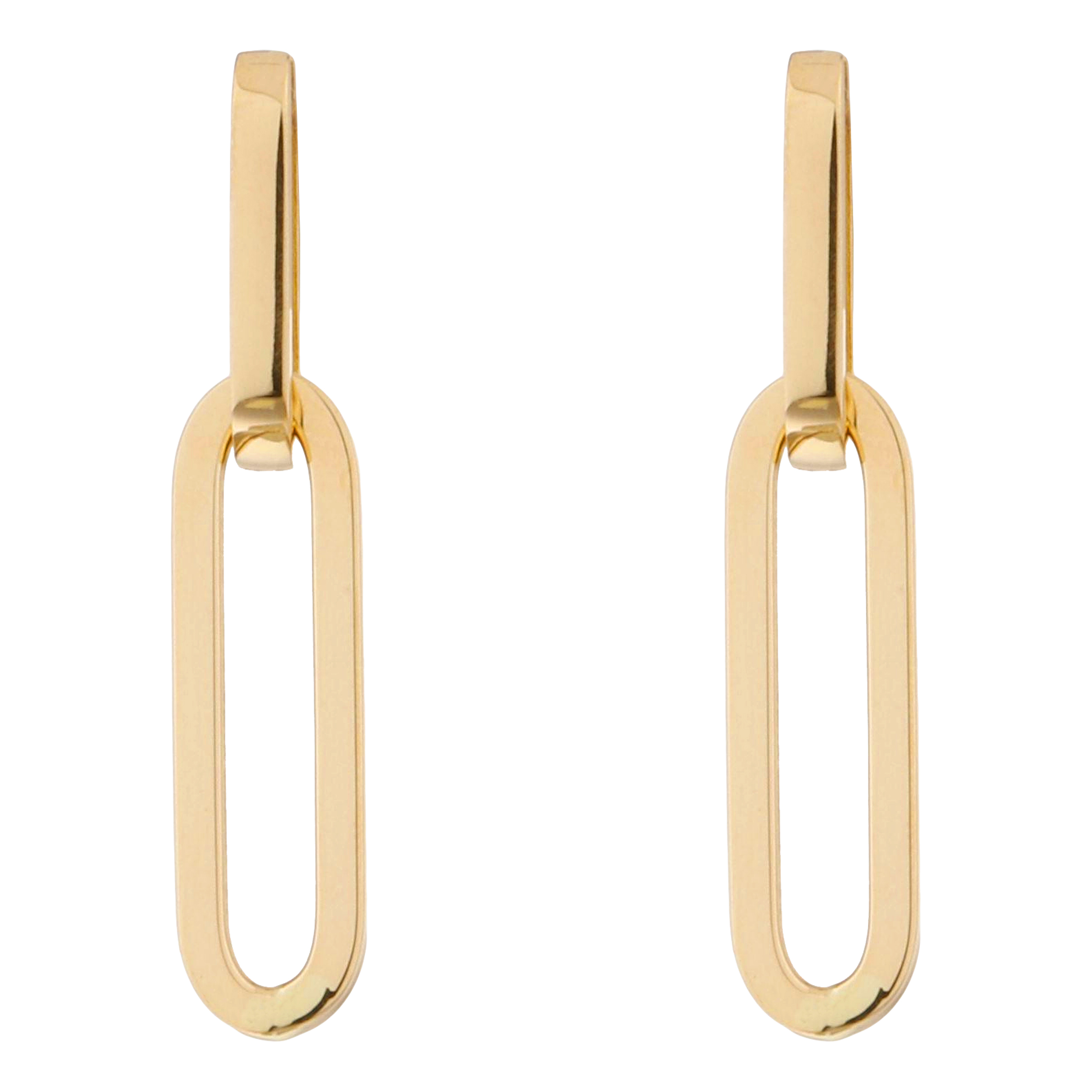 گوشواره طلا 18 عیار زنانه تاج مدل 1136