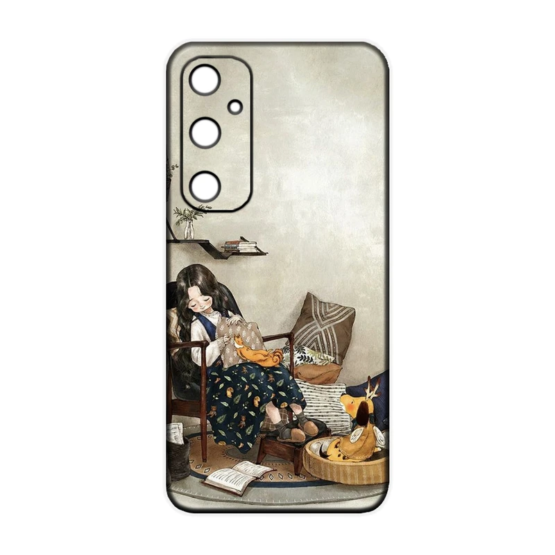 کاور مدل دخترانه کد 274 مناسب برای گوشی موبایل سامسونگ Galaxy A55