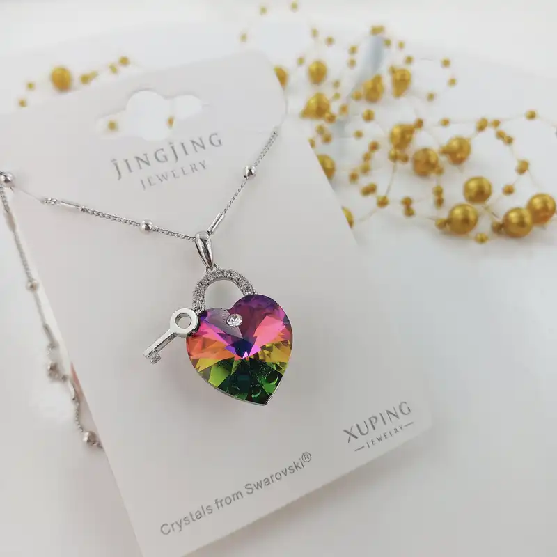 گردنبند زنانه ژوپینگ مدل قلب کد BB60