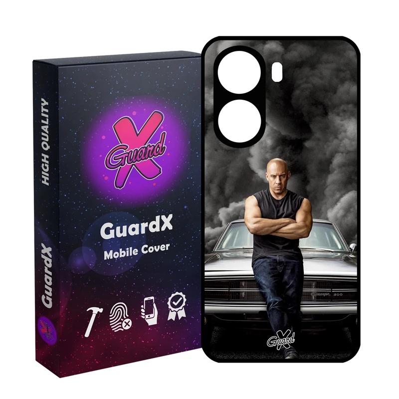 کاور گارد ایکس طرح Vin Diesel مدل 10183 مناسب برای گوشی موبایل شیائومی Redmi A5 / Poco C71