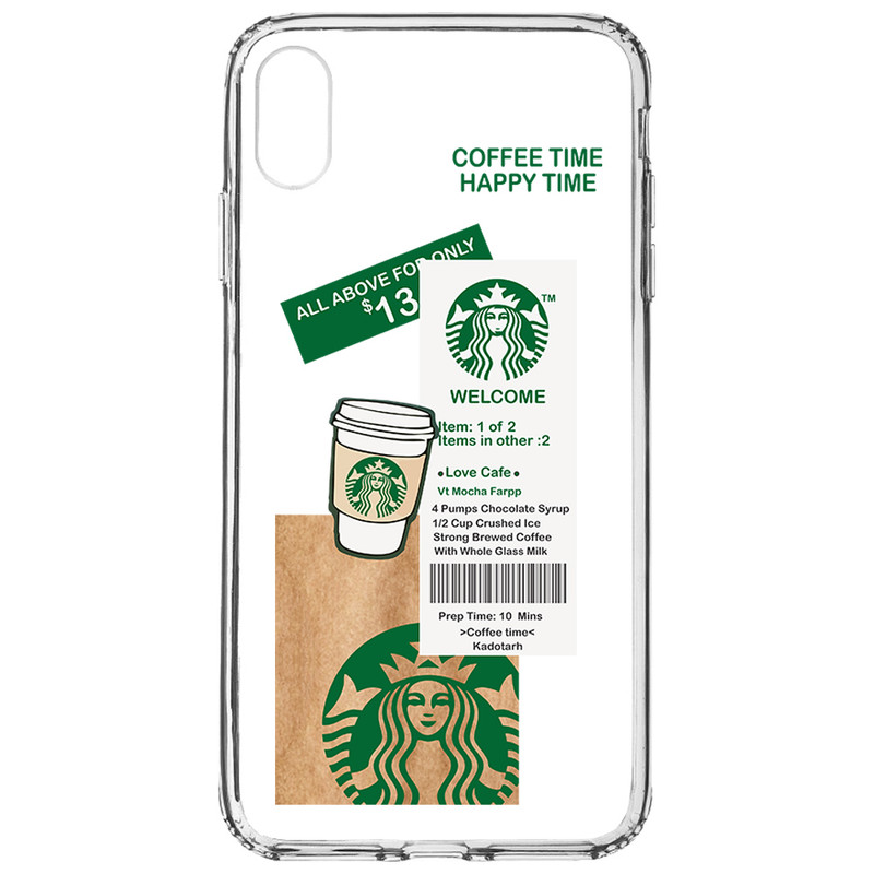 کاور طرح Starbucks مناسب برای گوشی موبایل اپل iPhone Xs Max 