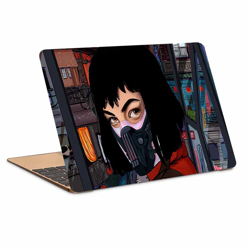 استیکر لپ تاپ طرح money heist کد N-396 مناسب برای لپ تاپ 15.6 اینچی