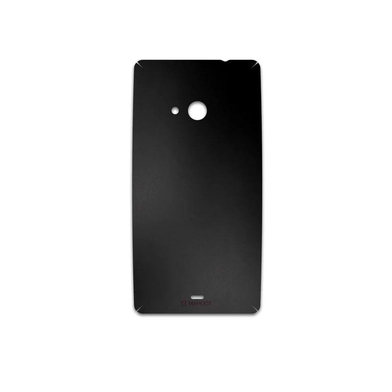 برچسب پوششی ماهوت مدل Black-Matte مناسب برای گوشی موبایل مایکروسافت Lumia 535