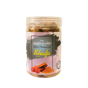 قند رژیمی عناب دارچینی شفاء بجستان - 130 گرم