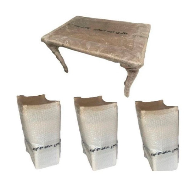 میز و صندلی ناهارخوری 6 نفره گالری چوب آشنایی مدل Gh-Van-Mah6