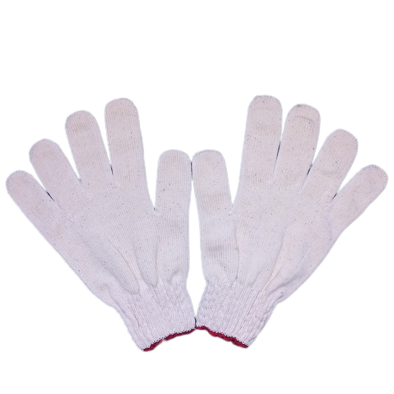 دستکش کار مدل نخ پنبه ای مجموعه 5 عددی