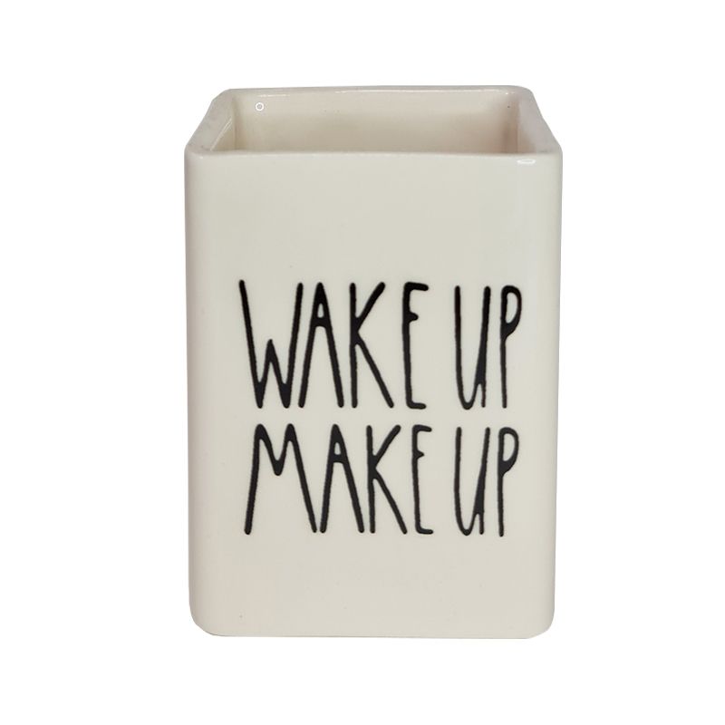 استند سرامیکی مدل تکست طرح MAKE UP