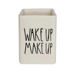 استند سرامیکی مدل تکست طرح MAKE UP