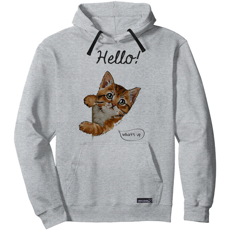 هودی زنانه 27 مدل HELLO CAT کد W65
