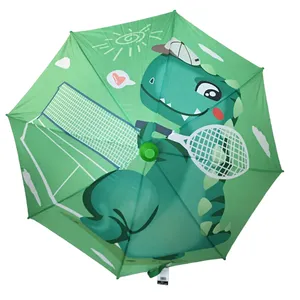 چتر بچگانه مدل فانتزی لیوانی طرح دایناسور  تنیسور کد A D T 33